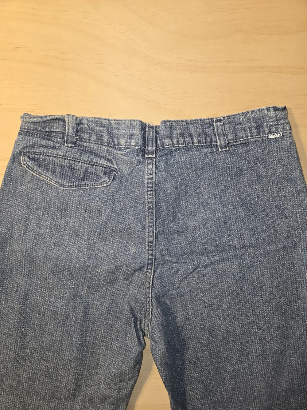 VTG 1984 Levi's Pleated Denim Trousers 34x36 Acid Wash White Tab Rare 6257-43